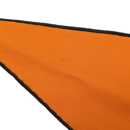 Hermes Losange Silk Orange Scarf Muffler 0082 Hermes