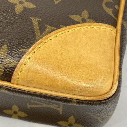 Louis Vuitton Monogram Porte-Document Voyage Bag M53361 Brown