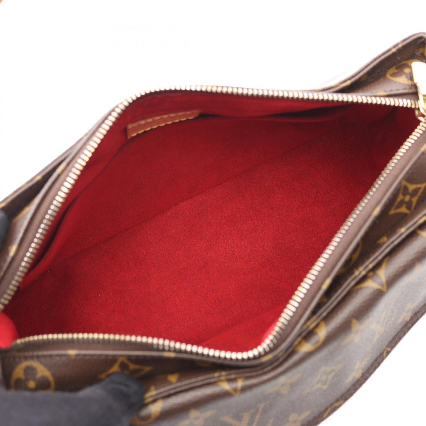 Louis Vuitton Viva Cite Mm Shoulder Bag In Coated Canvas And Leather With Monogram Design
