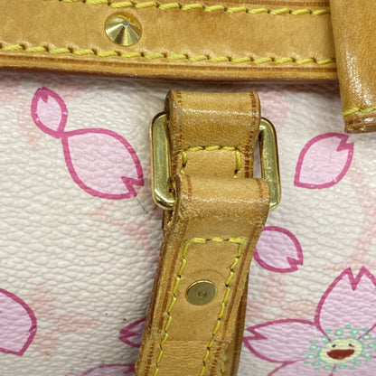 Louis Vuitton Monogram Cherry Blossom Papillon M92010 Rose Handbag