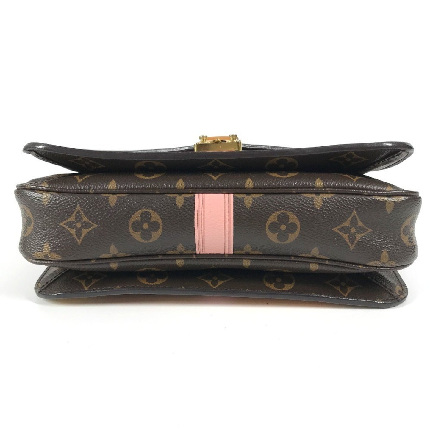 Louis Vuitton M43628 Monogram Summer Trunk Pochette Metis 2Way Bag Shoulder Crossbody Handbag Canvas