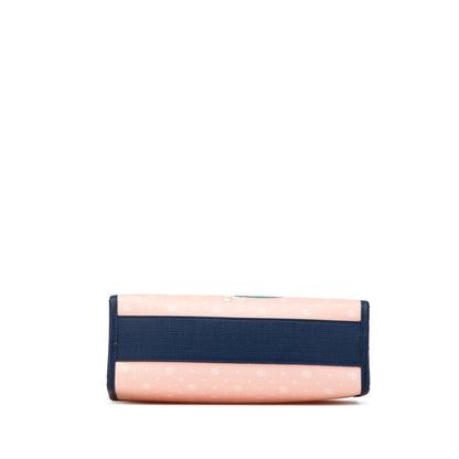 Gucci Gg Supreme Children'S Jetsons Space Family Handbag Tote Bag 605614 Pink Navy Multicolor