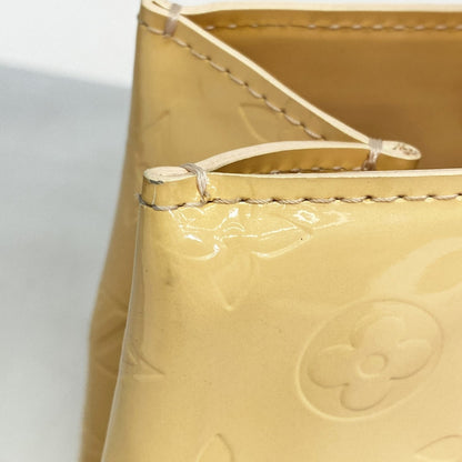 Louis Vuitton Vernis Reed Pm Handbag M91306 Marshmallow Pink