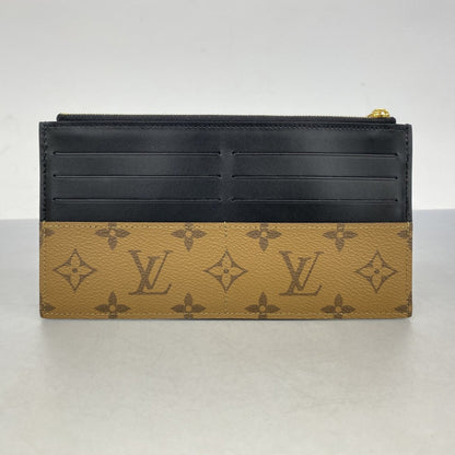 Louis Vuitton Monogram Reverse Purse M80390 Brown/Black