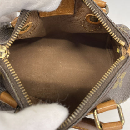 Louis Vuitton Monogram Mini Speedy Handbag M41534 Brown