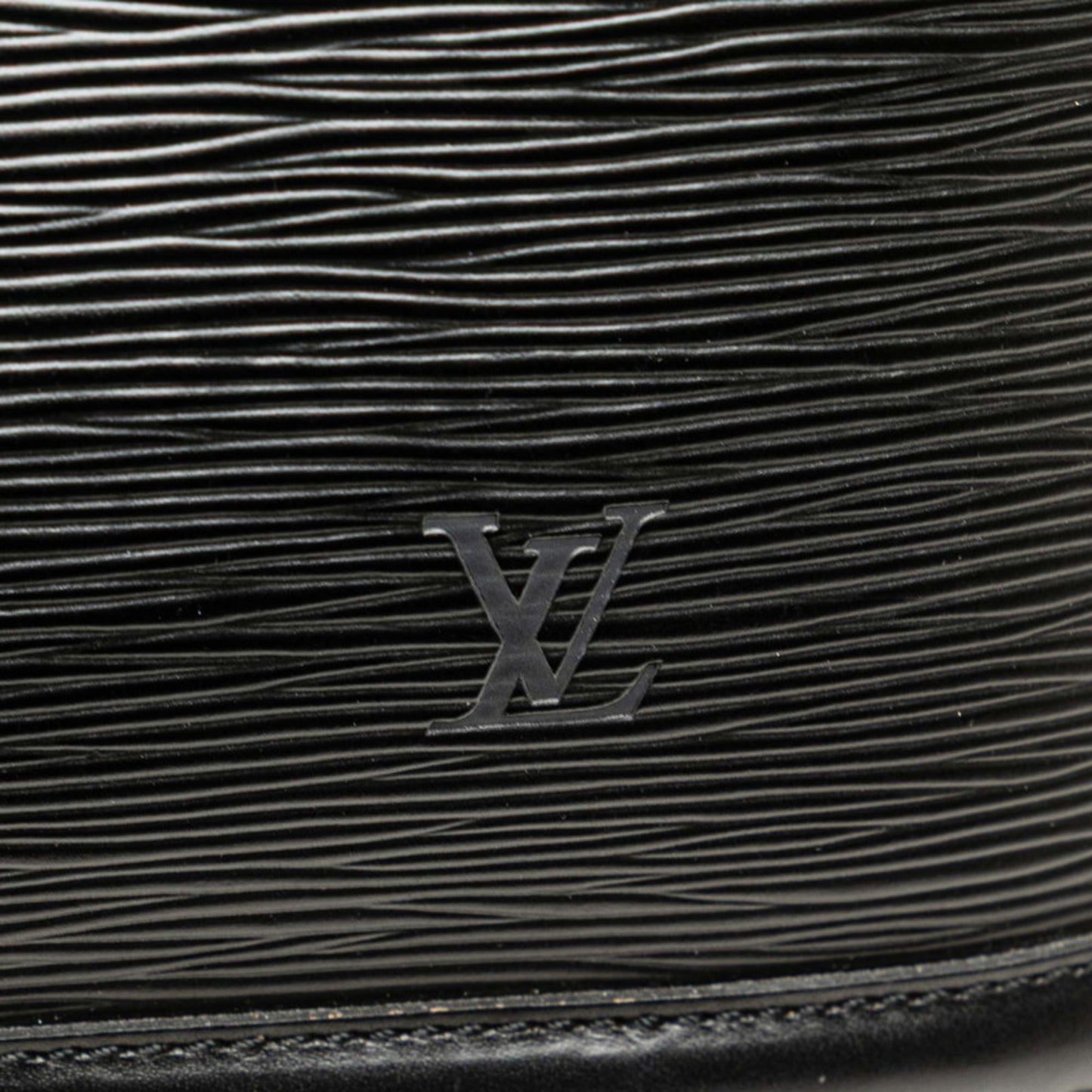 Louis Vuitton Epi Lussac Shoulder Bag/Tote Bag M52282 Noir Black Leather