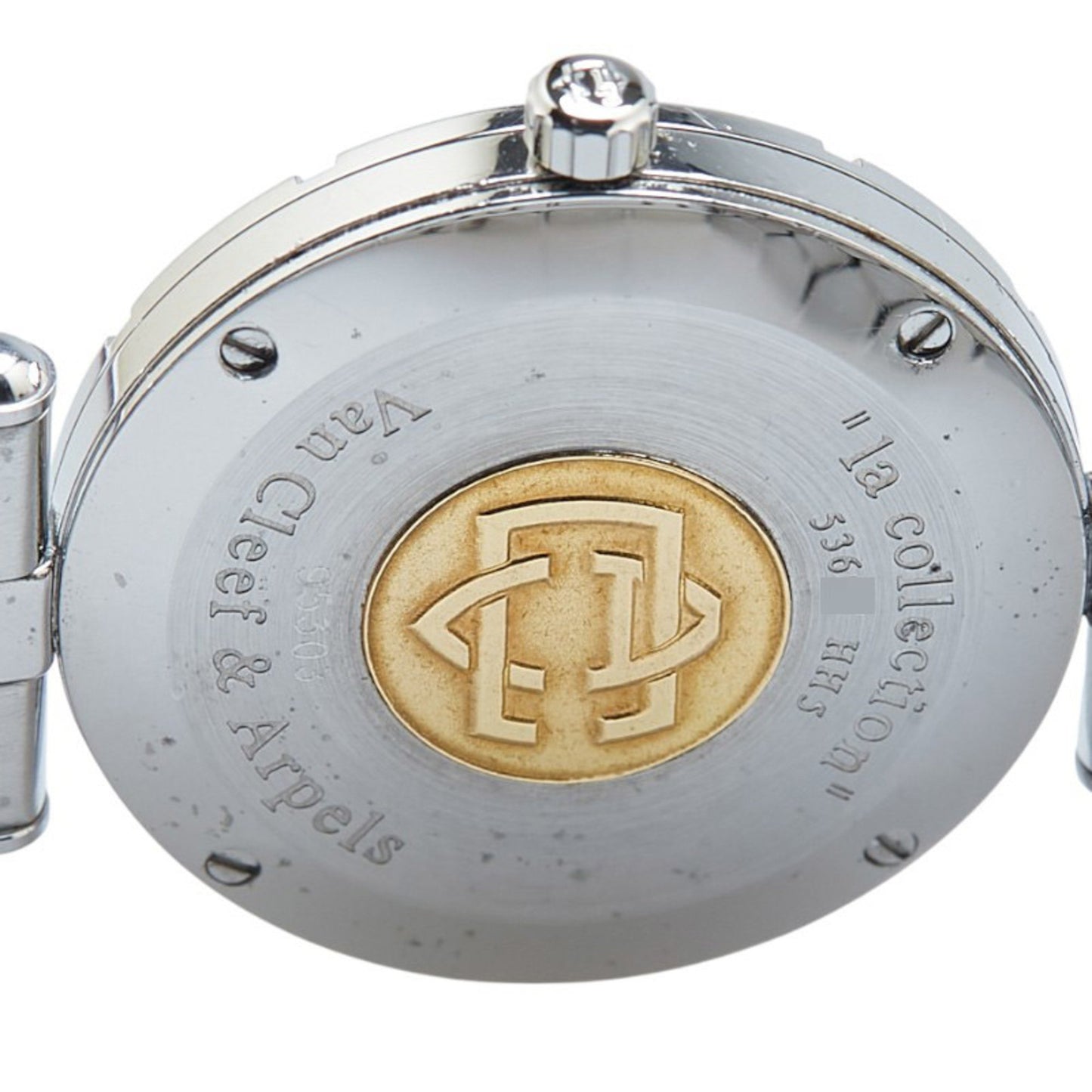 Van Cleef & Arpels La Collection Quartz Watch With Silver Dial And Stainless Steel