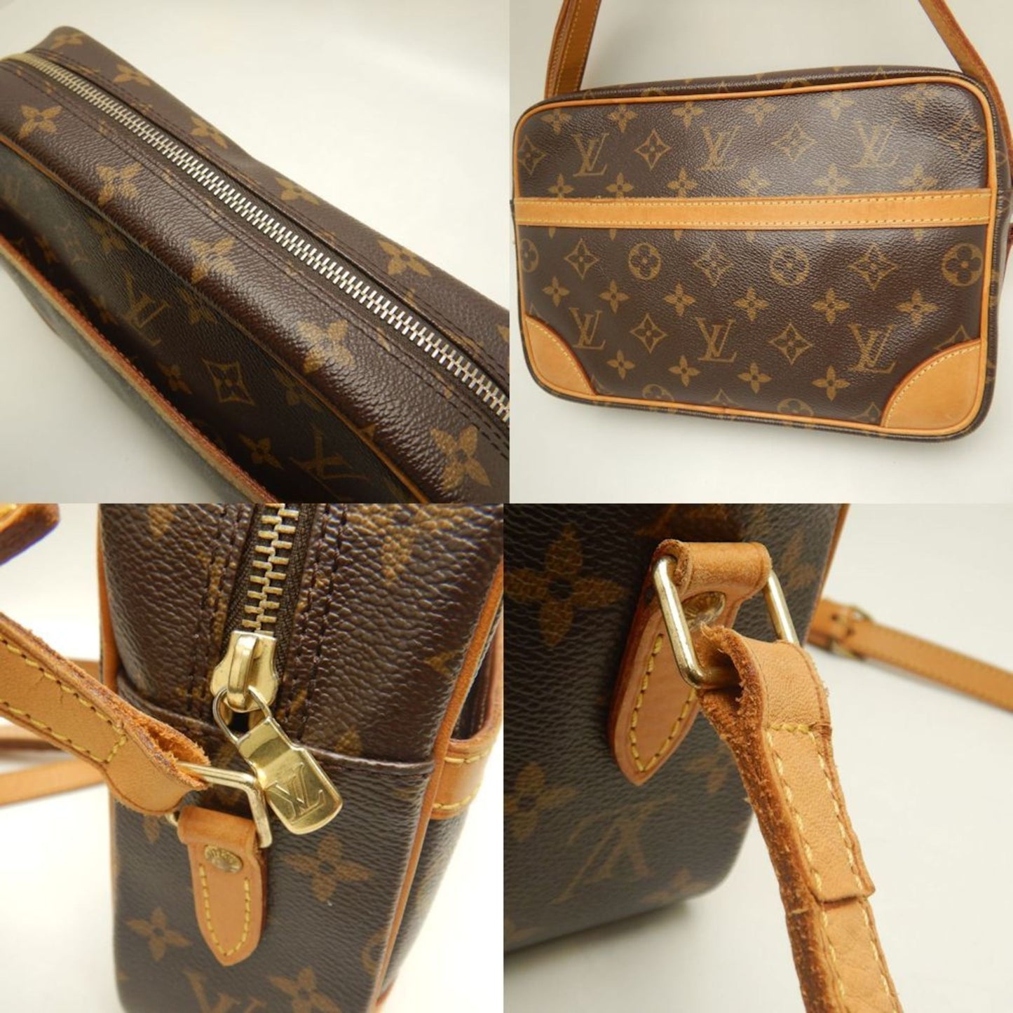 Louis Vuitton Monogram Trocadero 27 M51274 Shoulder Bag Brown