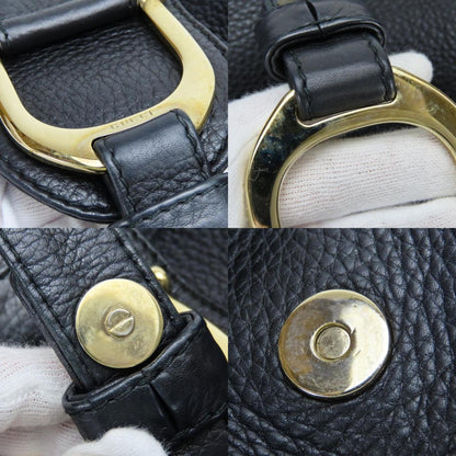 Gucci Tote Bag 268747 Leather Black