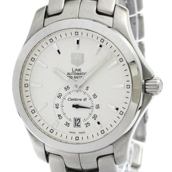 Polished Tag Heuer Link Calibre 6 Steel Automatic