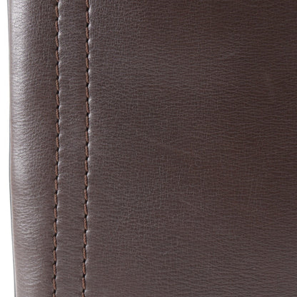 Louis Vuitton Louis Vuitton Sac Plat Shoulder Bag Utah M92073 Calfskin Cafe 2004 Brown Lm0024