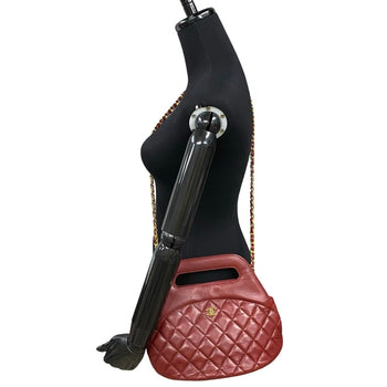 Chanel Matelasse Coco Lambskin 2-Way Handbag/Shoulder Bag
