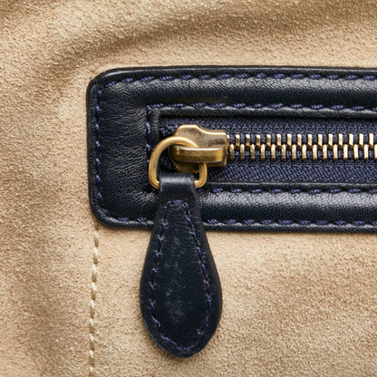 Celine Luggage Mini Shopper Handbag Tote Bag In Beige