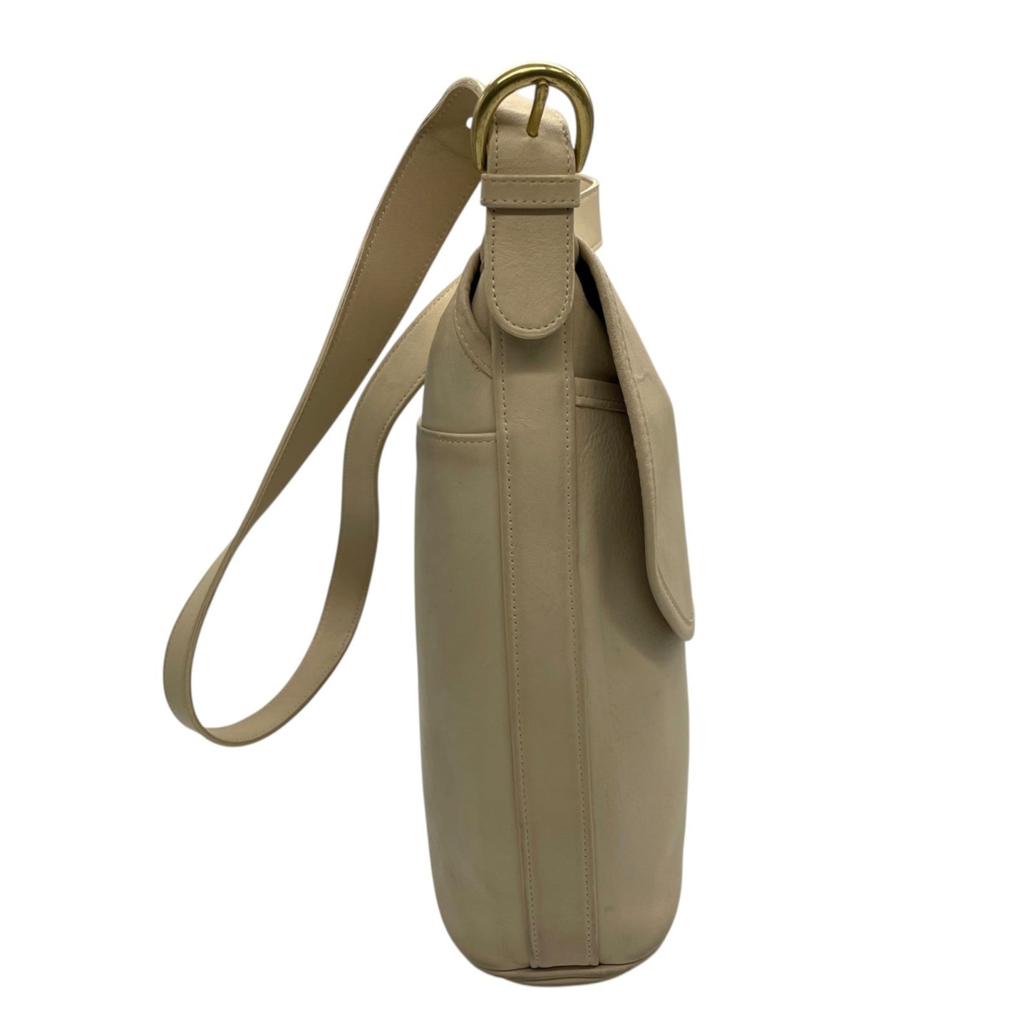 Coach Leather Flap Shoulder Bag