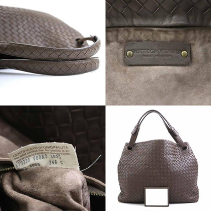 Bottega Veneta Shoulder Bag In Intrecciato Leather