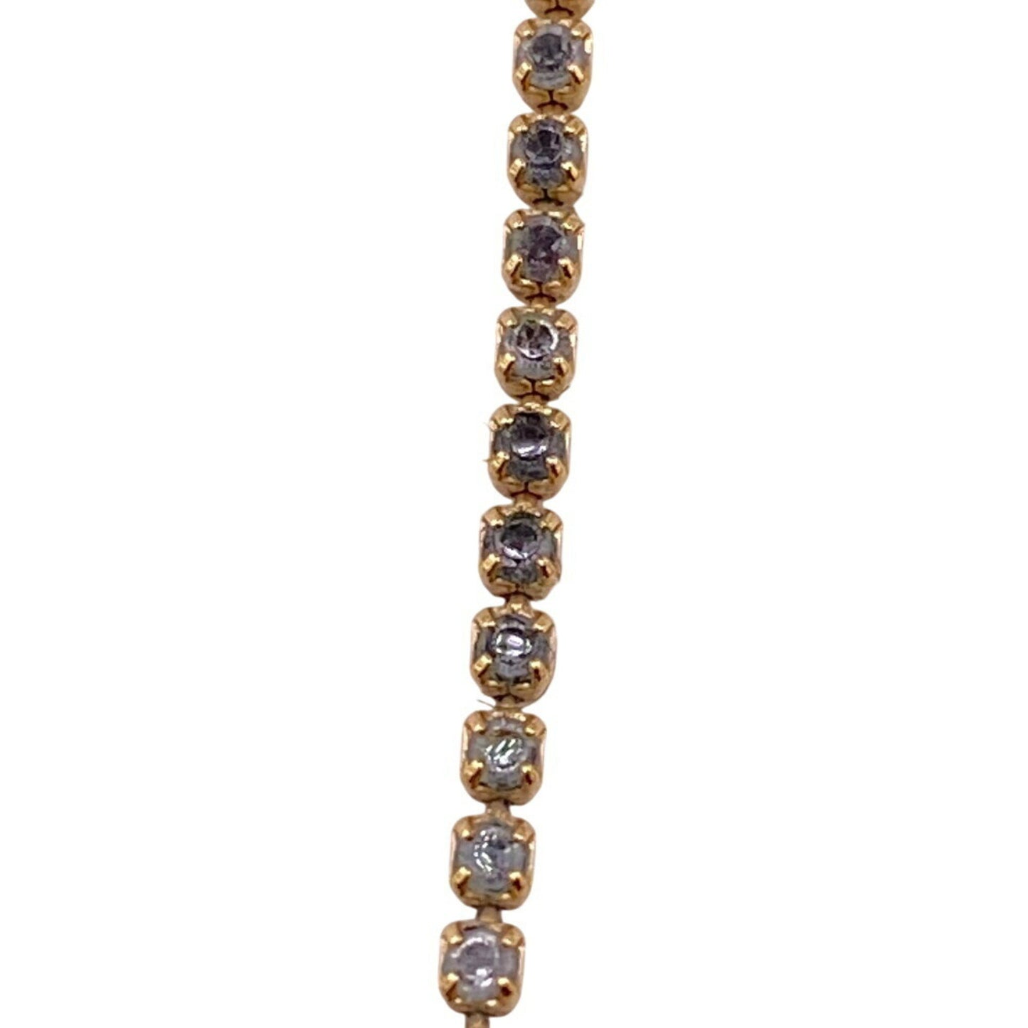 Celine Sparkle Triomphe Necklace High Chain Gold