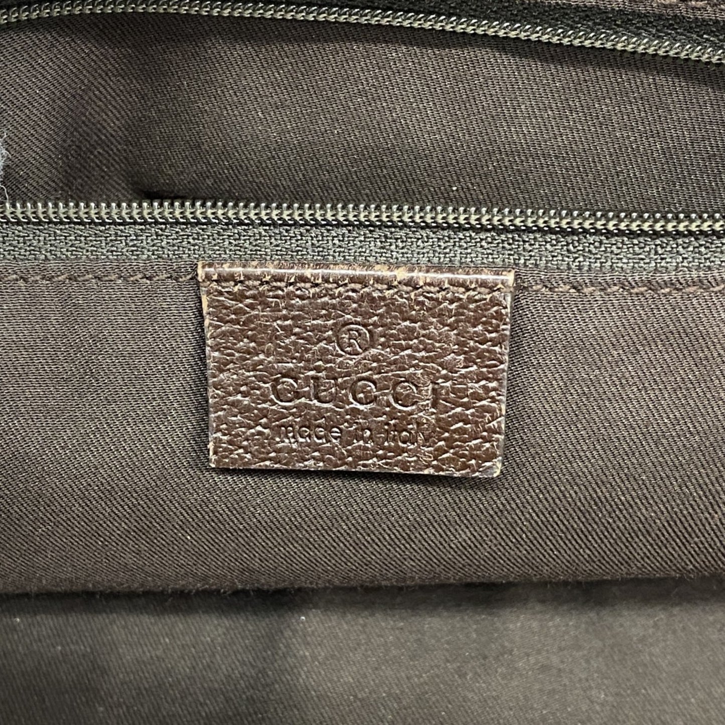 Gucci Gg Canvas Sherry Line Princess Shoulder Bag 161720 Brown