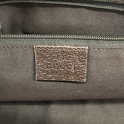 Gucci Gg Canvas Sherry Line Princess Shoulder Bag 161720 Brown