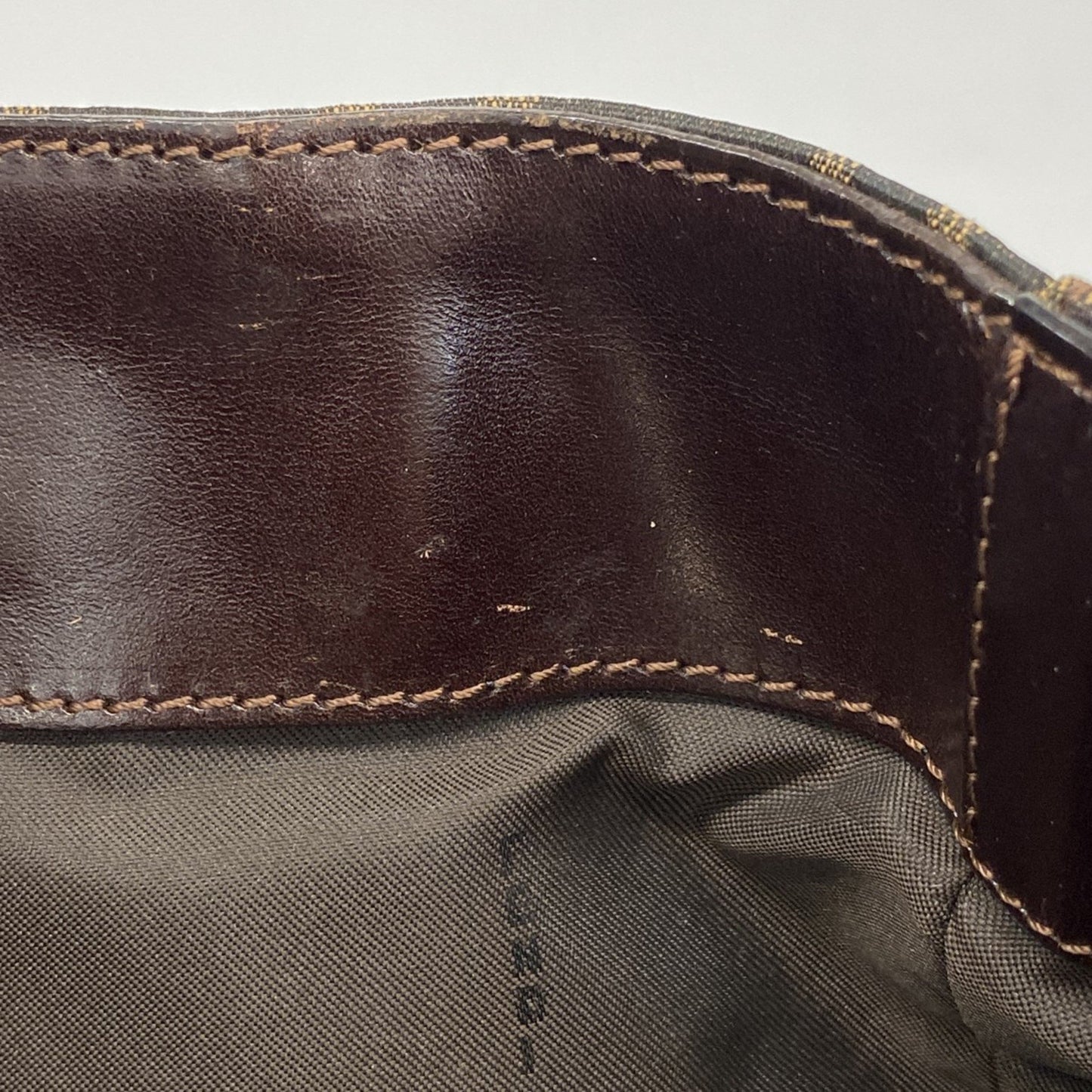 Fendi Zucca Nylon Canvas Tote Bag