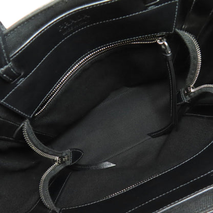 Prada Ouverture 2-Way Handbag Canvas Leather