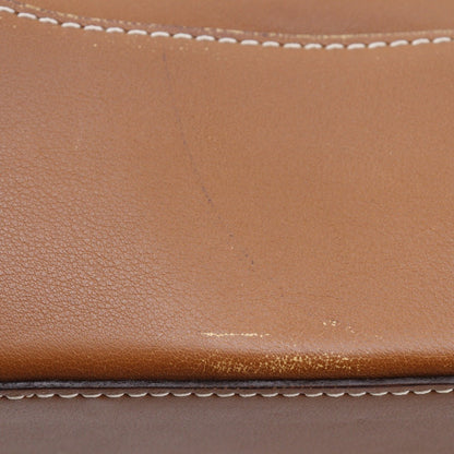 Loewe L Shoulder Bag Calf Brown A5 Logo