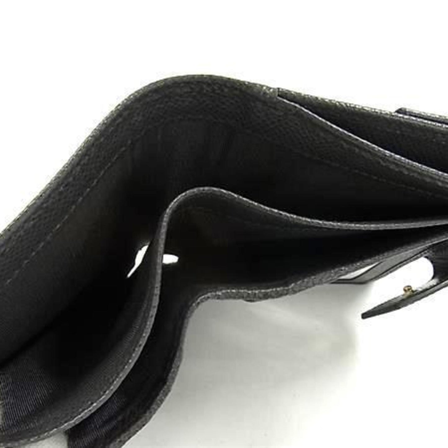 Salvatore Ferragamo Gancini Wallet Dp22C877 Gray Leather