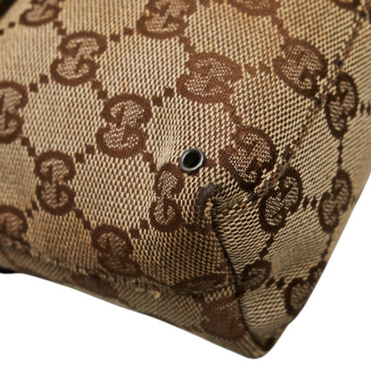 Gucci Gg Canvas Waist Bag/Body Bag 92543 Beige/Brown Canvas/Leather