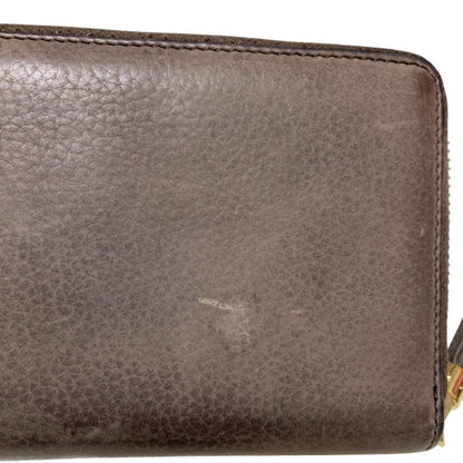 Gucci Soho Interlocking G Leather Long Wallet 308004 Greige
