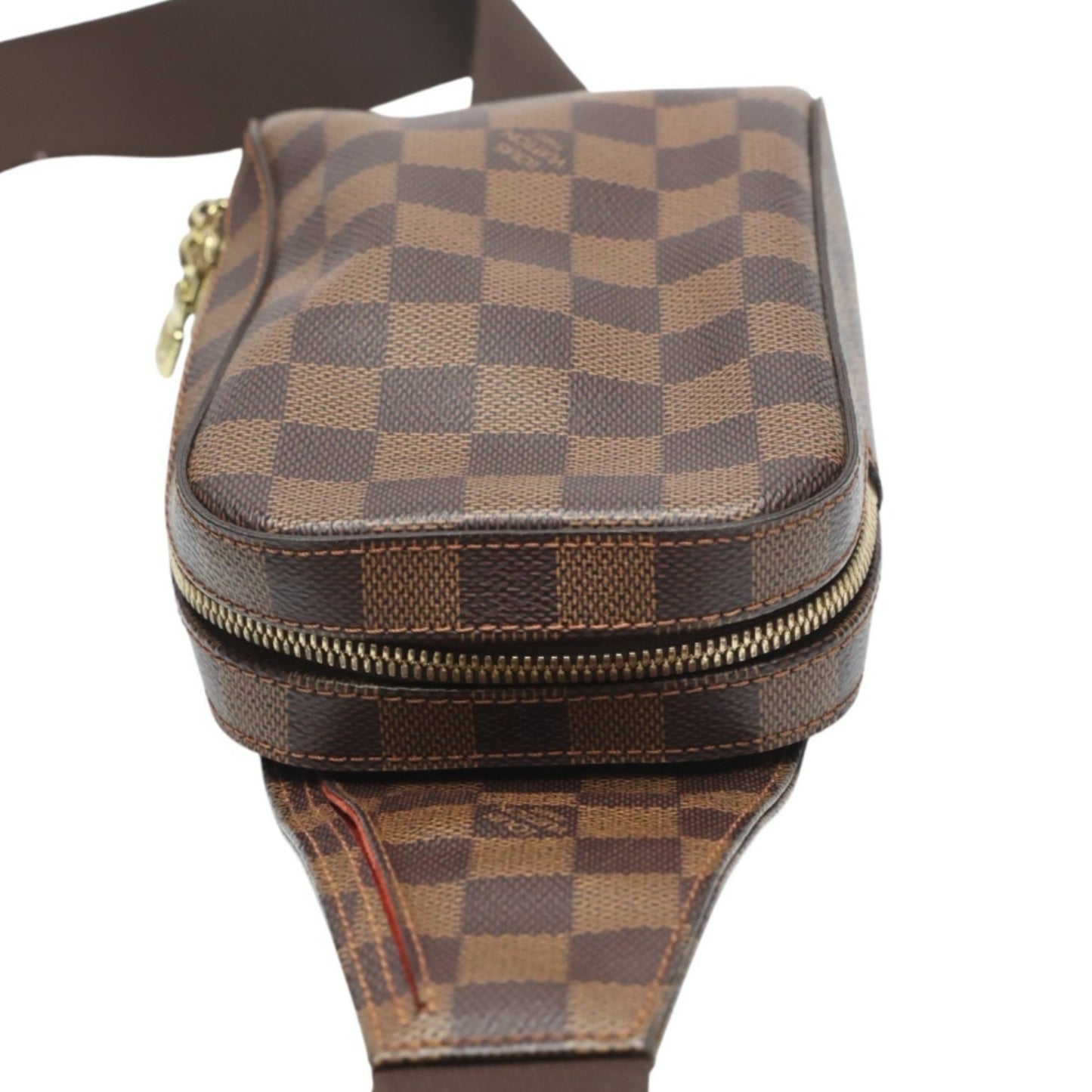 Louis Vuitton Damier Geronimos Canvas Body Bag/Waist Pouch N51994 Ebene