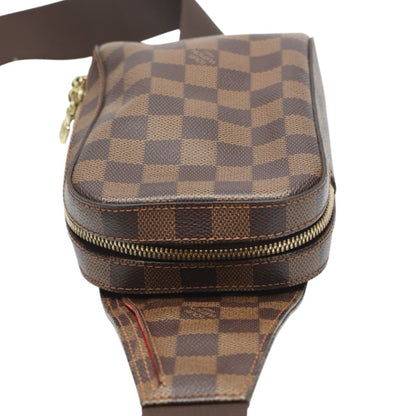 Louis Vuitton Damier Geronimos Canvas Body Bag/Waist Pouch N51994 Ebene