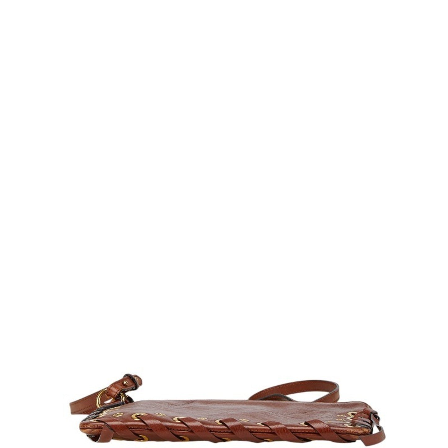 Marc Jacobs Crossbody Shoulder Bag In Brown Leather
