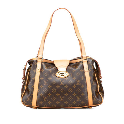 Louis Vuitton Monogram Stresa Pm Handbag/Shoulder Bag M51186 Brown Leather