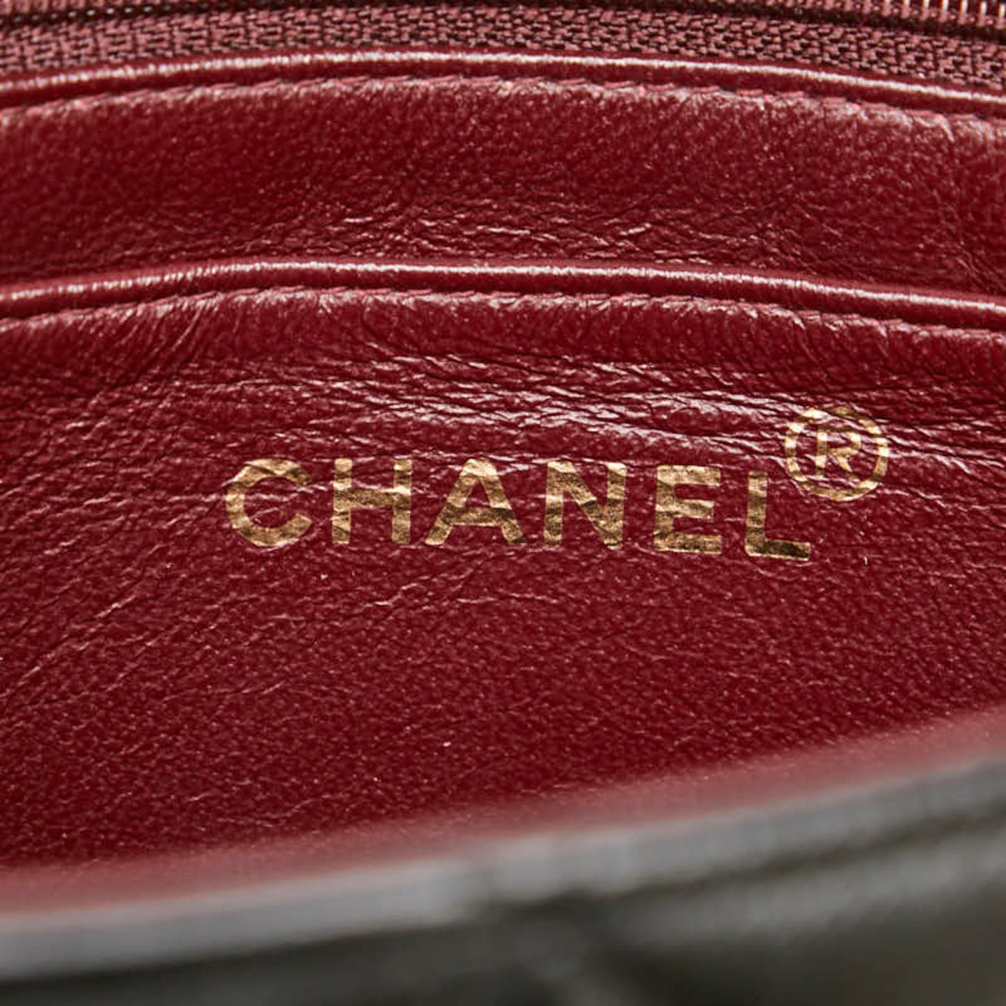 Chanel Matelasse Coco Mark Handbag In Black Lambskin