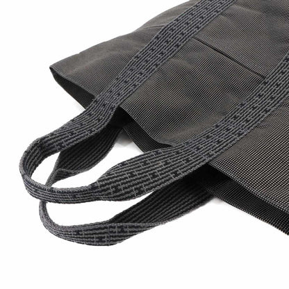 Hermes Herms Herline Cabas Tote Bag In Gray Canvas