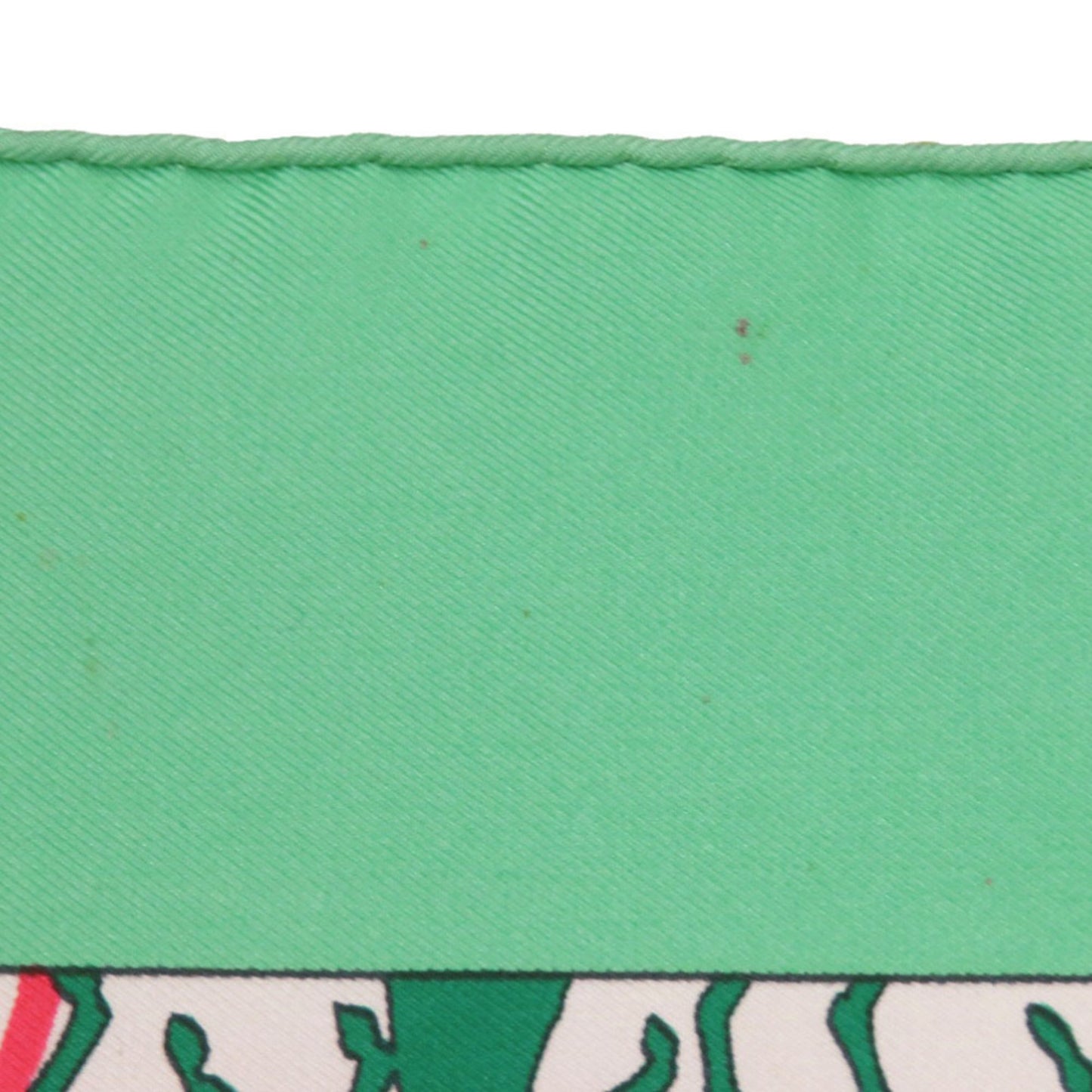 Herms Carr 90 Feria De Sevilla Seville Holidays Silk Green Scarf Muffler 0119 Hermes