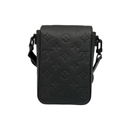 Louis Vuitton S-Lock Vertical Wearable Wallet Shoulder Bag M81524 Leather
