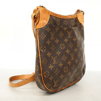 Louis Vuitton Monogram Odeon Pm Shoulder Bag M56390 Brown