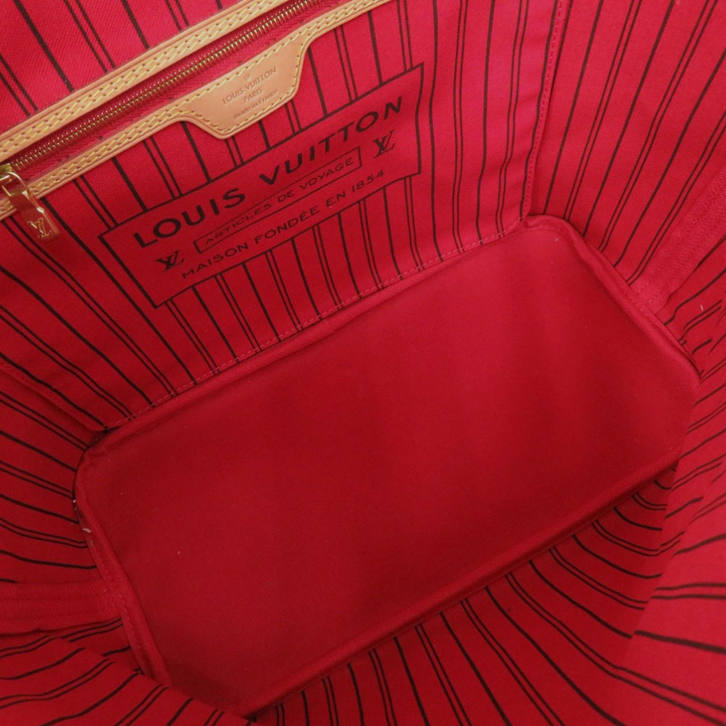 Louis Vuitton New Neverfull Mm Monogram Cerise M41177 Ic Chip Tote Bag Lv 0113 Louis Vuitton