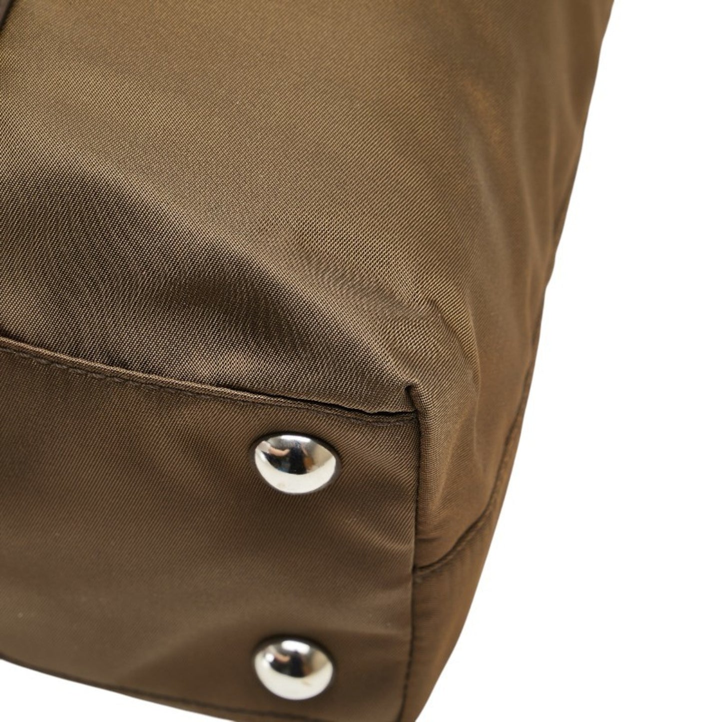 Prada Triangle Logo Plate Handbag/Shoulder Bag