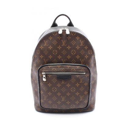 Louis Vuitton Josh Nv Monogram Macassar Backpack Coated Canvas Leather
