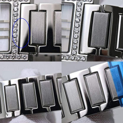 Hermes Tandem Bezel Full Diamond
