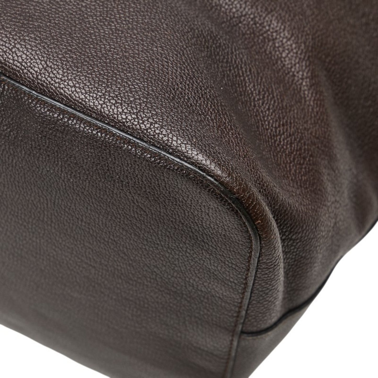 Loewe Handbag Tote Bag Brown Leather