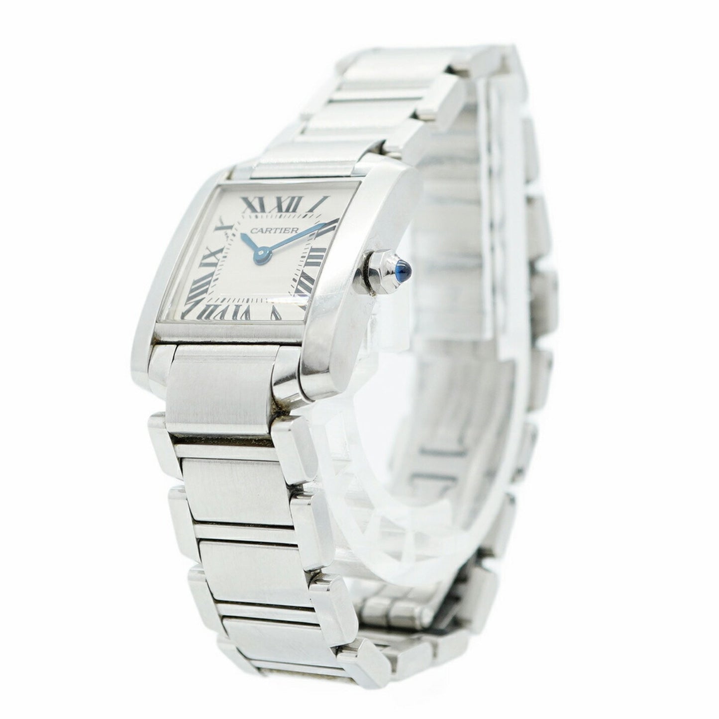 Cartier Tank Franaise Sm W51008Q3 Ivory Dial