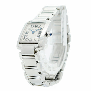 Cartier Tank Franaise Sm W51008Q3 Ivory Dial