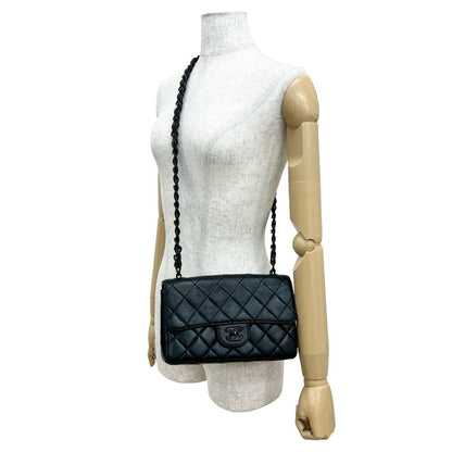 Chanel Matelasse Coco Lambskin Leather Chain Shoulder Bag