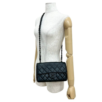 Chanel Matelasse Coco Lambskin Leather Chain Shoulder Bag