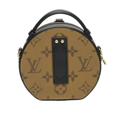 Louis Vuitton Monogram Reverse Mini Boite Chapeau Shoulder Bag M68276 Brown