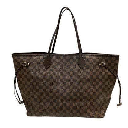 Louis Vuitton Neverfull Gm Damier Ebene Tote Bag N51106 Fl2191 Large Kb-9896
