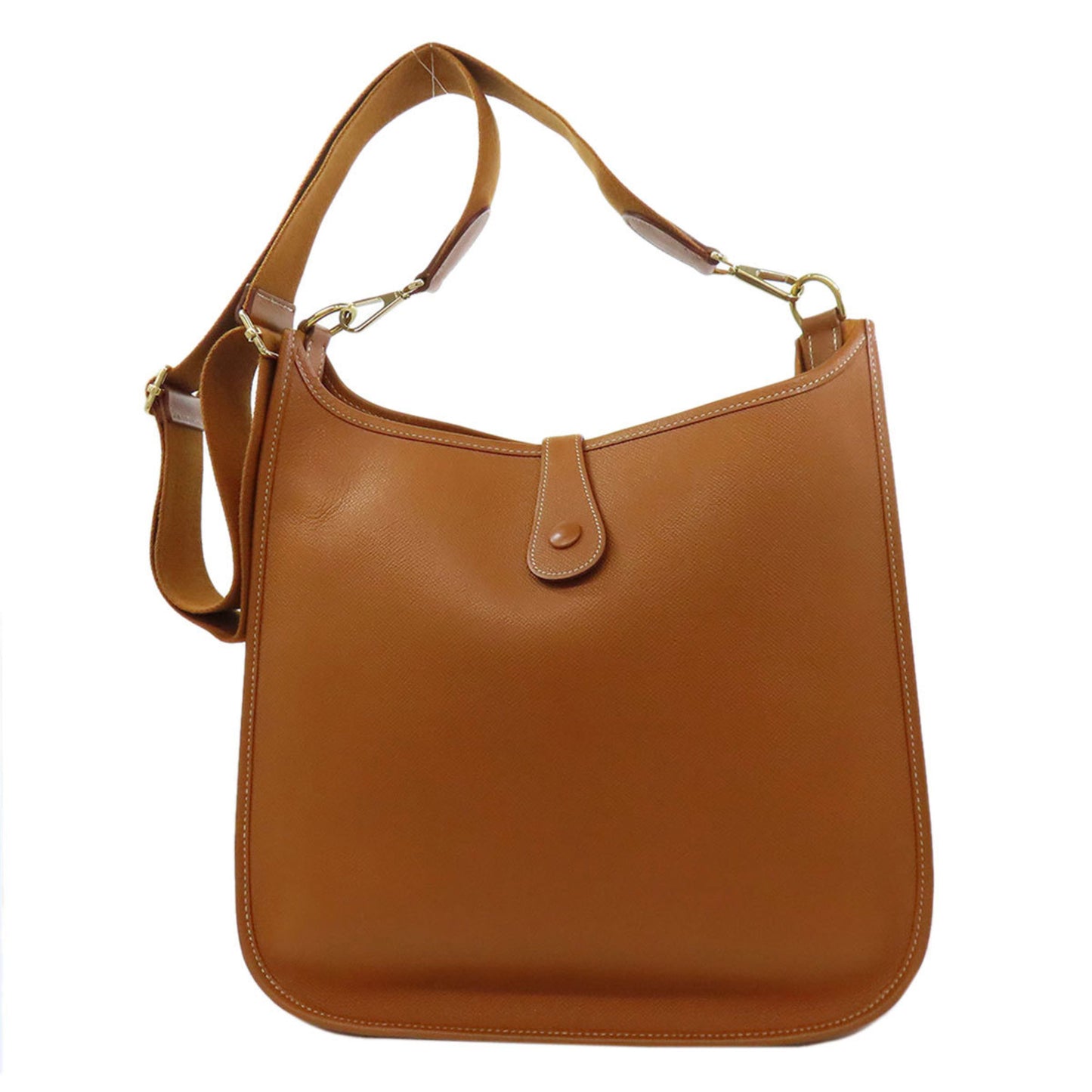 Hermes Herms Evelyne 2 Gm Gold Shoulder Bag With Hardware