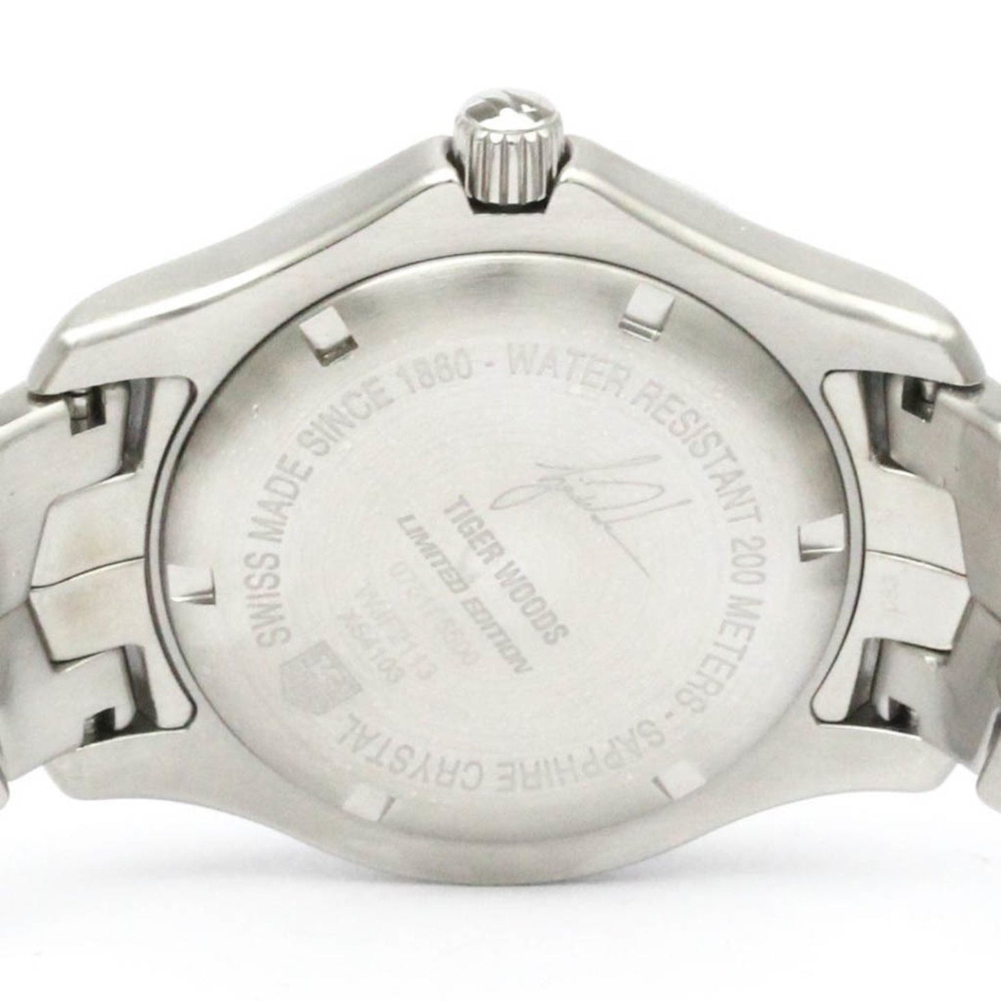 Tag Heuer Link Tiger Woods Ltd Edition Automatic Watch Wjf2113 Polished